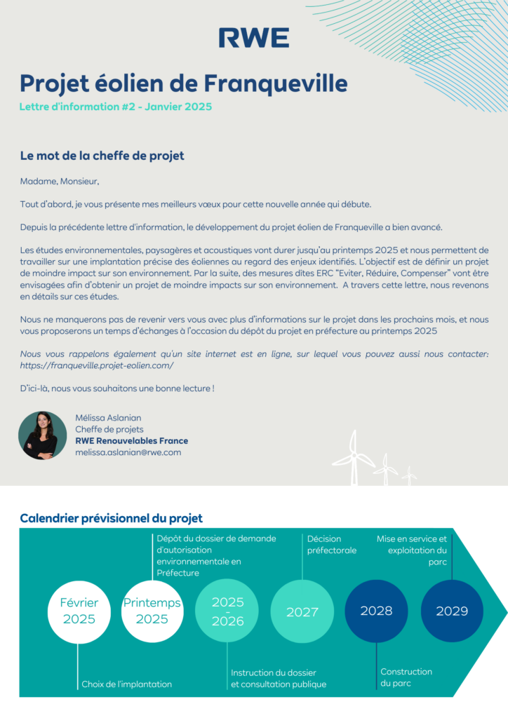 Lettre d'information n°2